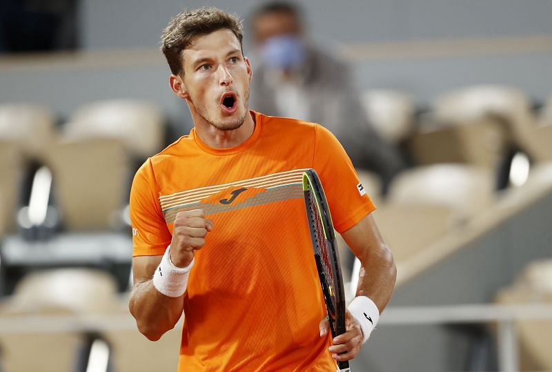Pablo Carreno Busta at the 2020 French Open