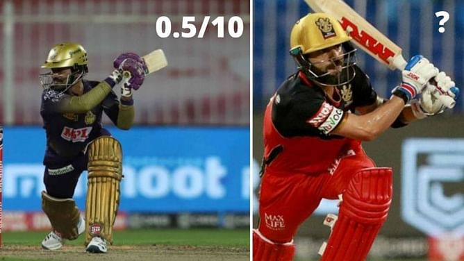 IPL 2020, RCB vs KKR: Player Ratings