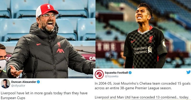 Twitter Explodes As Aston Villa Thrash Liverpool 7 2 To Cause One Of The Biggest Upsets In Premier League History