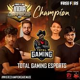 Total Gaming crowned Free Fire India Championship 2020 Fall champions