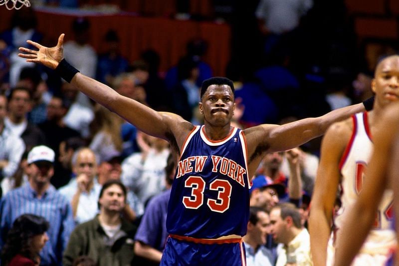 Patrick Ewing was stellar for the Knicks.