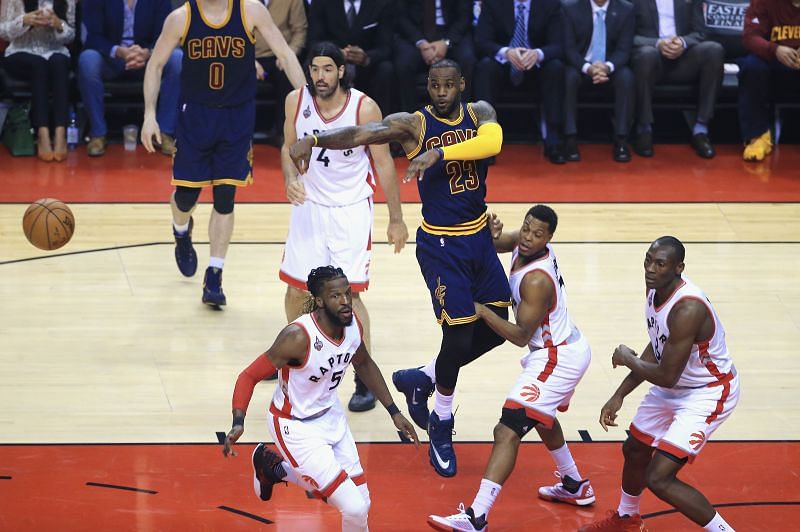 Cleveland Cavaliers v Toronto Raptors - Game Three