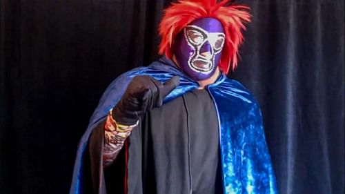 Over several weeks the mystery man has been working and delivering several promos on WWE's The Bump to showcase his talents