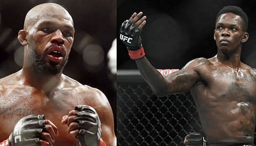 Jon Jones and Israel Adesanya