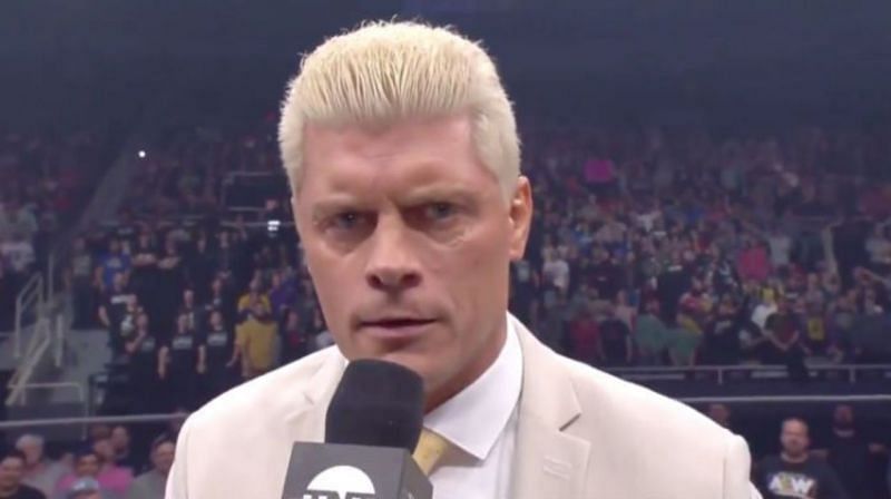 Cody cut a promo of epic proportions on AEW Dynamite