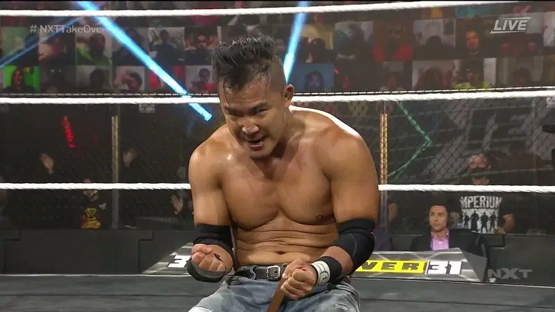 Kushida was vicious!