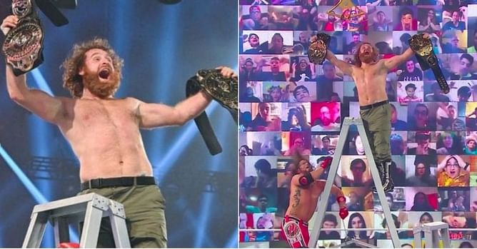 Sami Zayn credits Jamie Noble for Intercontinental match ending at WWE Clash of Champions