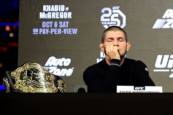 Khabib Nurmagomedov on why he doesn't like fighting without fans in attendance