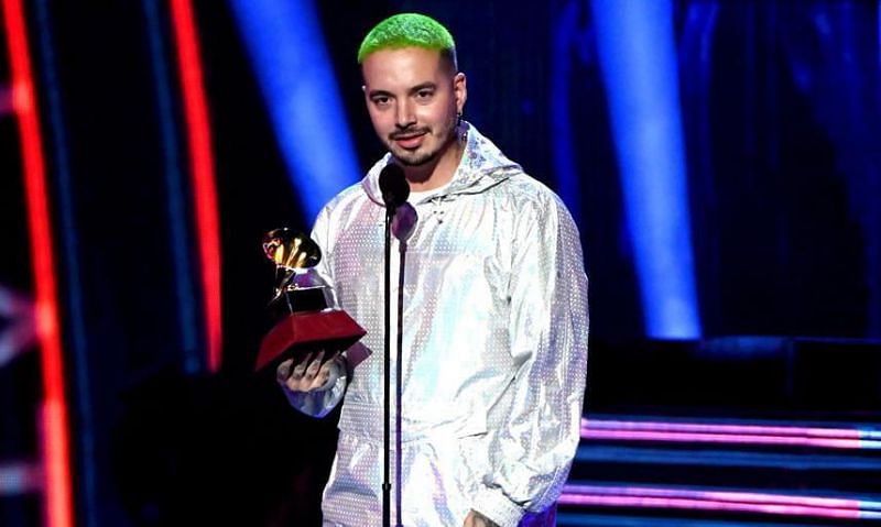 J Balvin at the Latin Grammy Awards (Image Credits: us.hola.com)