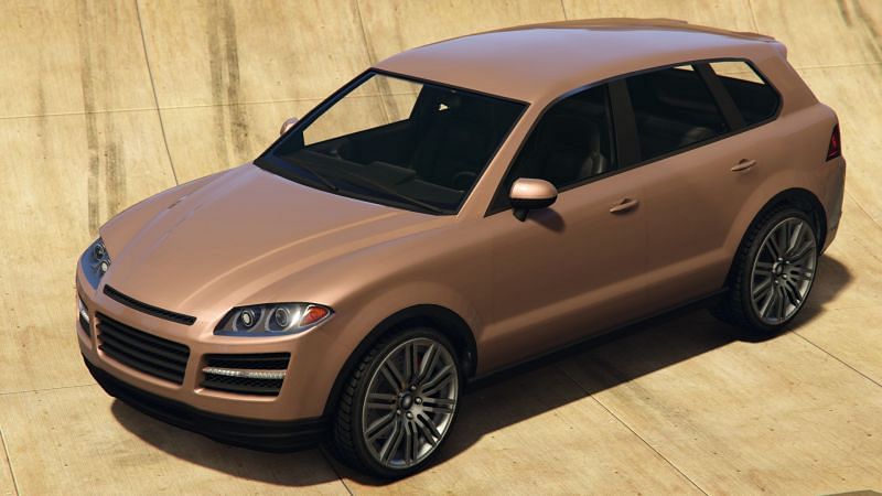 The Obey Rocoto is an SUV in GTA 5 and bears resemblance to the Porche Caye...