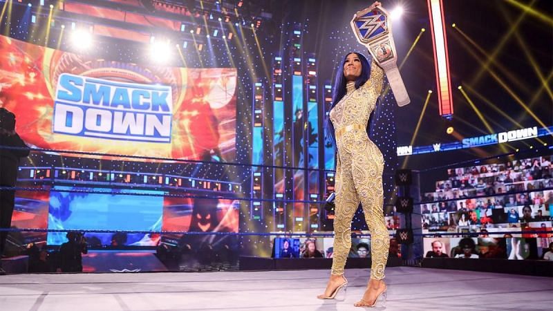 The queen of SmackDown