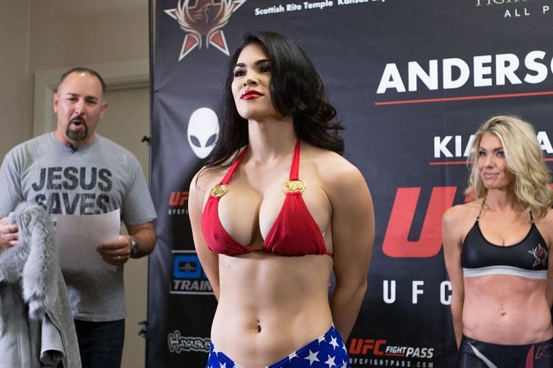 Flyweight contender Rachael Ostovich was the victim of domestic violence in 2018