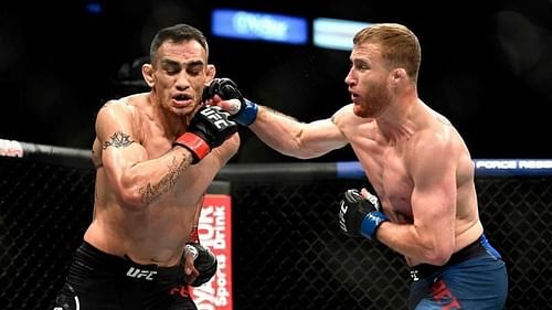 Justin Gaethje (right) is one of the top Lightweight fighters in the world today