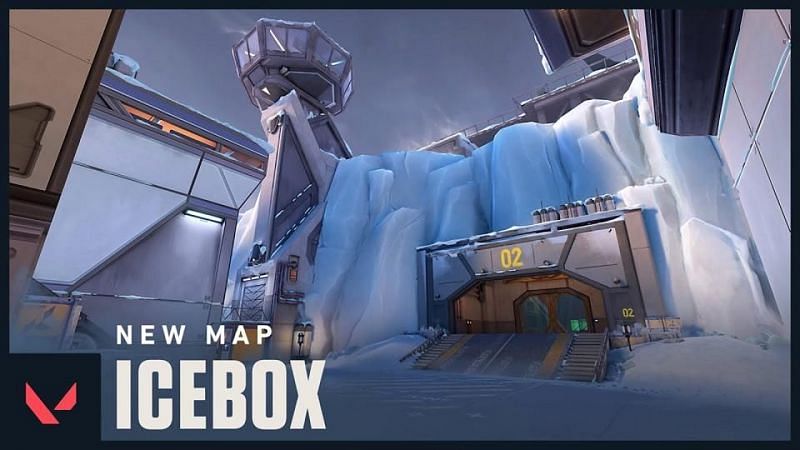 Icebox in Valorant is defined by its tight corners and a variety of entry points into bombsites (Image Credits: Riot Games)