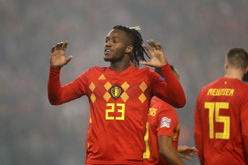 Batshuayi opened the scoring for Belgium