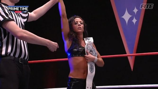 Serena Deeb wins NWA Women's World Championship