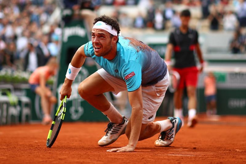 Marco Cecchinato upset Novak Djokovic at the 2018 French Open
