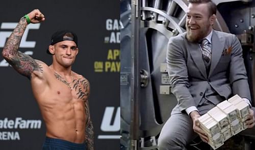 Dustin Poirier and Conor McGregor