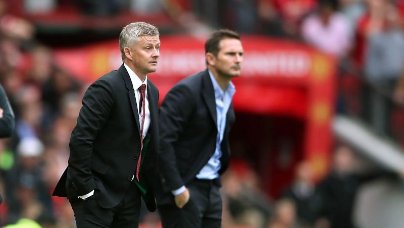 Solskjaer and Lampard will face each other for the first time this season on Saturday