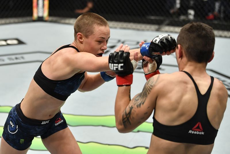 Rose Namajunas claims she has recovered from an injury ahead of planned