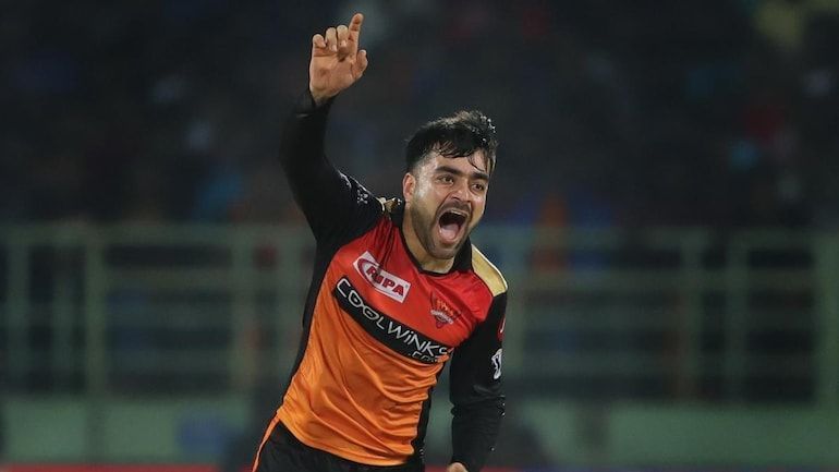 Rashid Khan was taken apart by Rahul Tewatia in his final over in the reverse fixture