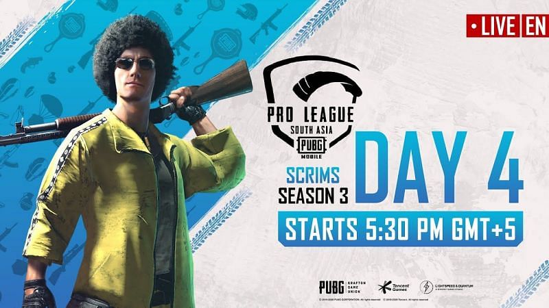 PMPL Season 2 South Asia Scrims