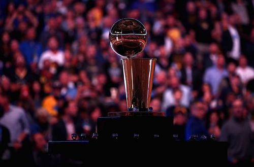 The Larry O'Brien trophy