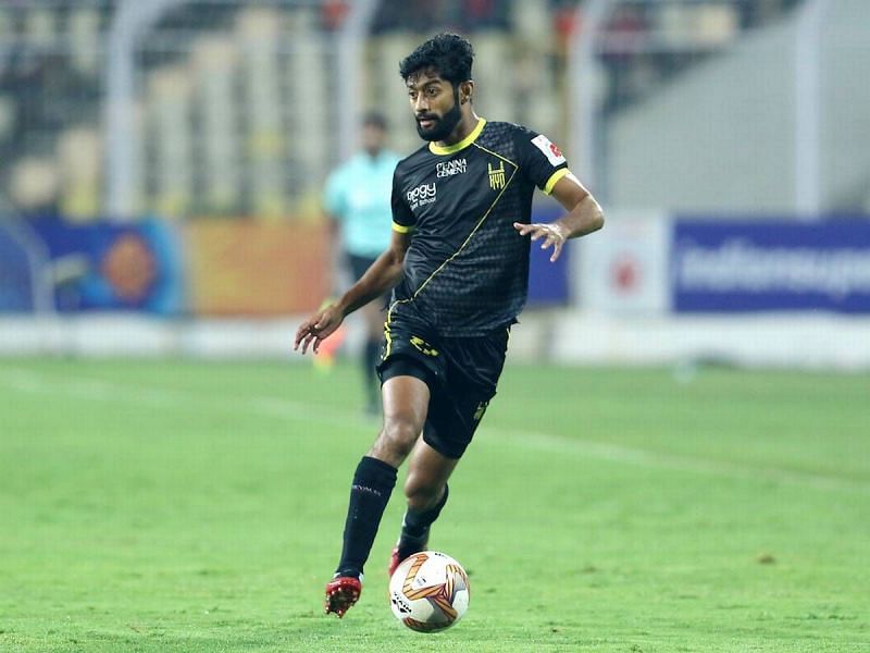 Nikhil Poojary at Hyderabad FC. (Image: ISL)