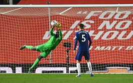 Edouard Mendy the star in dull affair between Manchester United and Chelsea