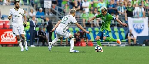 The Seattle Sounders take on the Portland Timbers this week. Image Source: Seattle Sounders