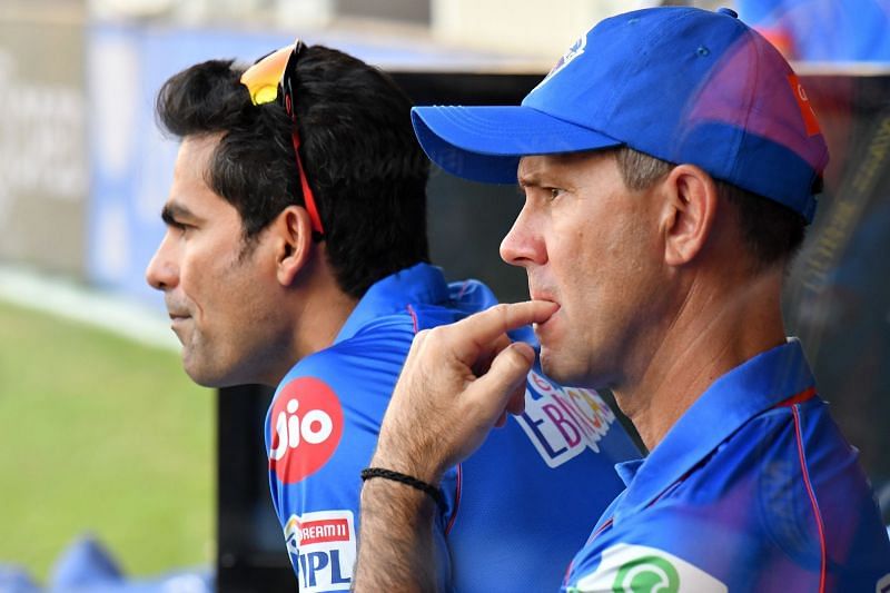 DC&#039;s coaching staff had no answers to their implosion on the field. [PC: iplt20.com]