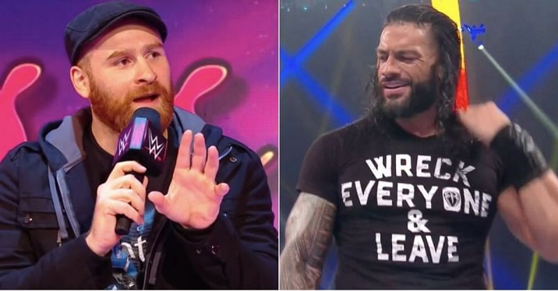 Sami Zayn Says He Would Book Jey Uso To Defeat Roman Reigns At Hell In A Cell sami zayn says he would book jey uso to