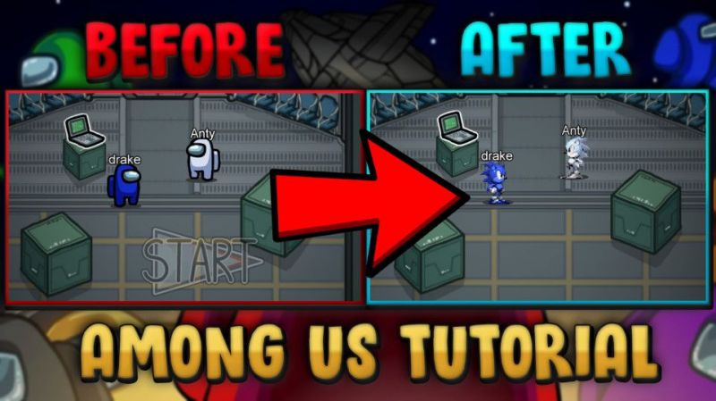 How To Get MOD MENU In Among Us Online! *Tutorial* (PC & Mobile Among Us  Mod) 