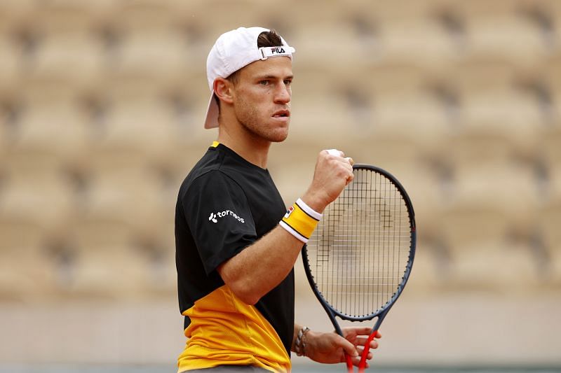 Diego Schwartzman at the 2020 French Open