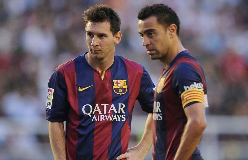 Lionel Messi is just 33 caps behind Xavi, the all-time appearance-maker for Barcelona