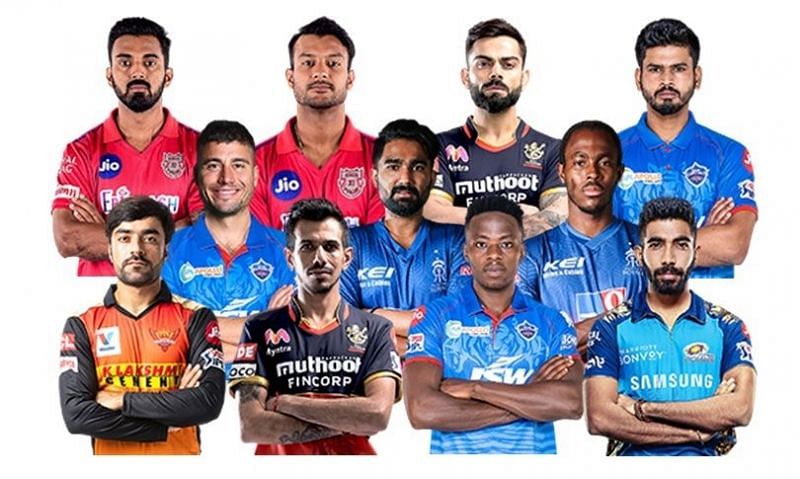 The best players from the first half of IPL 2020 (Images credit : iplt20.com)