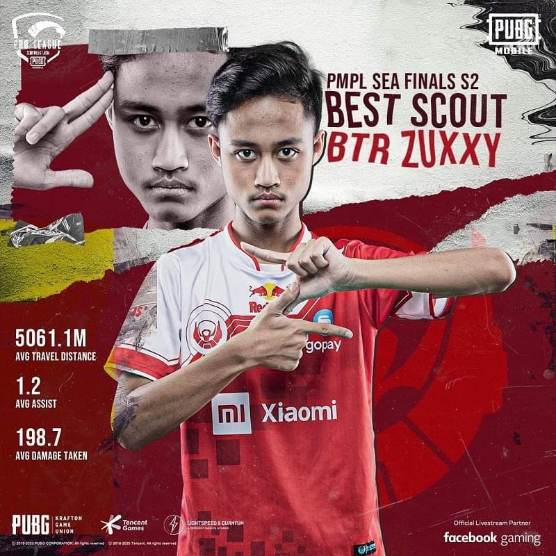 BTR Zuxxy was the best scout at the PMPL SEA Season 2 Grand Finals