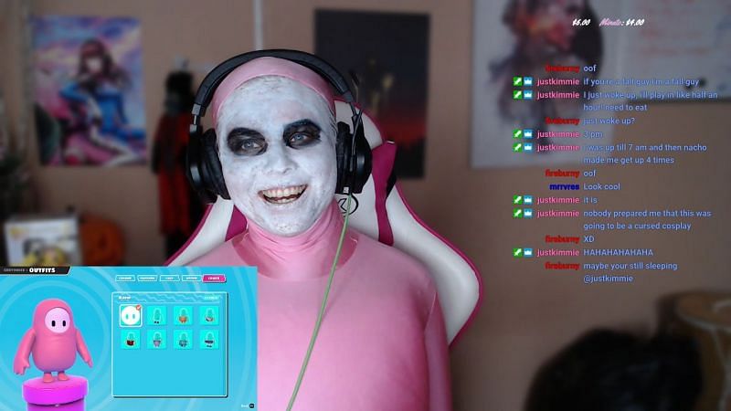 Twitch streamer s Fall Guys cosplay ends up taking dark turn