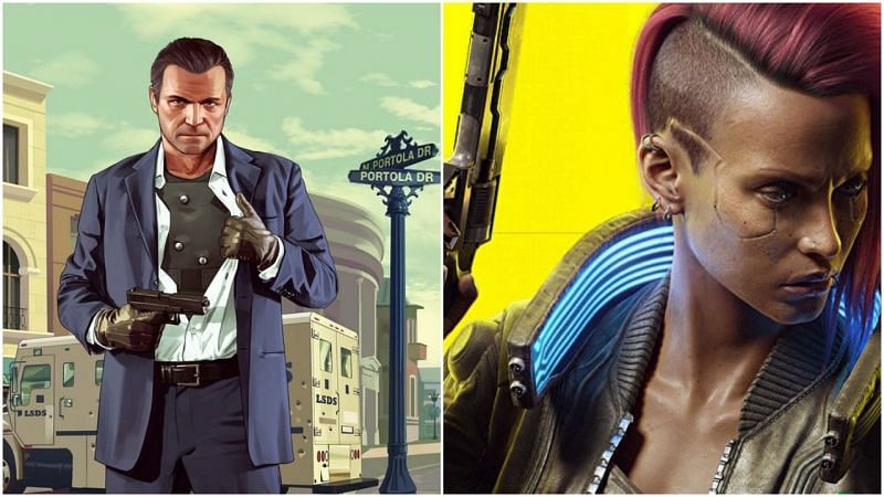 Due to the fact that the GTA games and Cyberpunk 2077 are both open-world titles, comparisons were inevitable (Image Credits: Rock paper shotgun, Quora)
