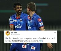 IPL 2020: Twitter erupts as Ashwin dismisses Buttler in comprehensive DC win against RR