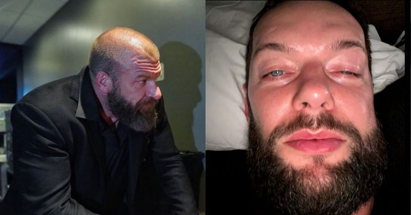 Triple H and Finn Balor.