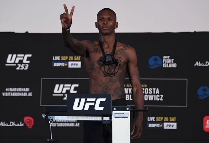 Israel Adesanya on whether he's open to fighting Jan Blachowicz for the Light Heavyweight title
