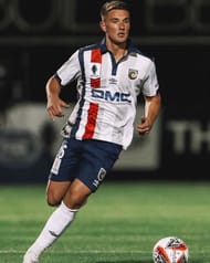 Dylan Fox will be looking to score some goals for his side like his idol Sergio Ramos.