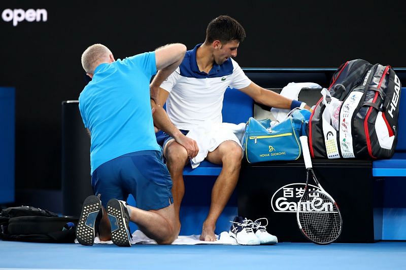 Does Novak Djokovic indulge in gamesmanship or cheating when he takes an MTO?