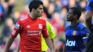 Luis Suarez was involved in a controversial incident involving Manchester United's Patrice Evra.