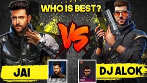 DJ Alok vs Jai: Which is the better character in Free Fire?