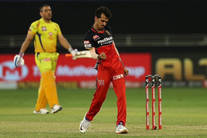 Not Chahal&#039;s best game, but he got the big wicket of the CSK skipper. [PC: iplt20.com]