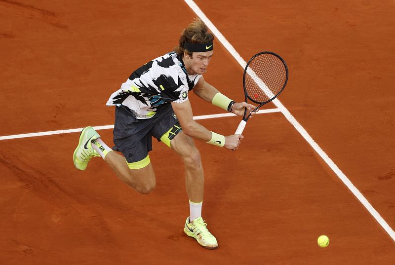 Andrey Rublev had made it to the French Open quarterfinals earlier this month