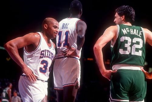 Charles Barkley and Kevin McHale are two of the greatest power forwards in the history of the NBA.