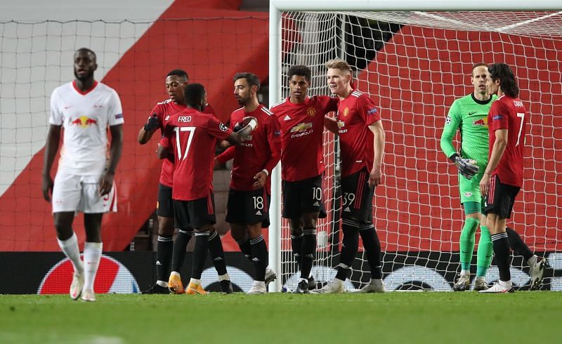 Marcus Rashford&#039;s hat-trick propelled Manchester United to a 5-0 win over RB Leipzig